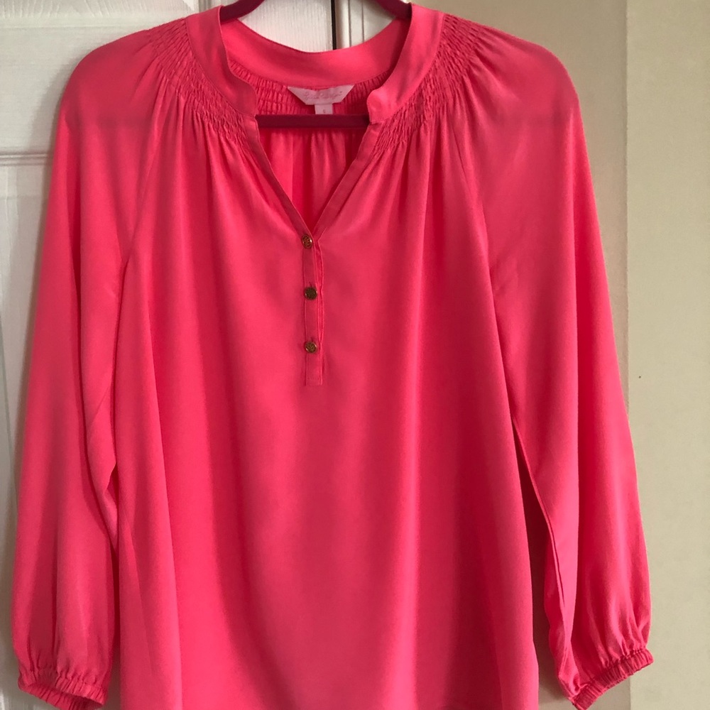 Lilly Pulitzer Elsa Silk Top